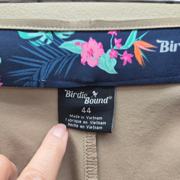 Birdie Bound Golf Cargo Shorts Stretch Performance Utility Outdoor Khaki Size 44 - Picture 5 of 7